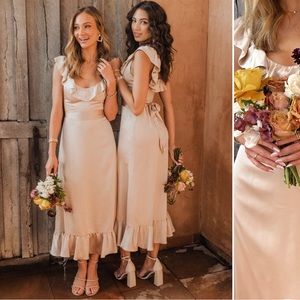 Show Me Your Mumu Champagne Bridesmaid Dress